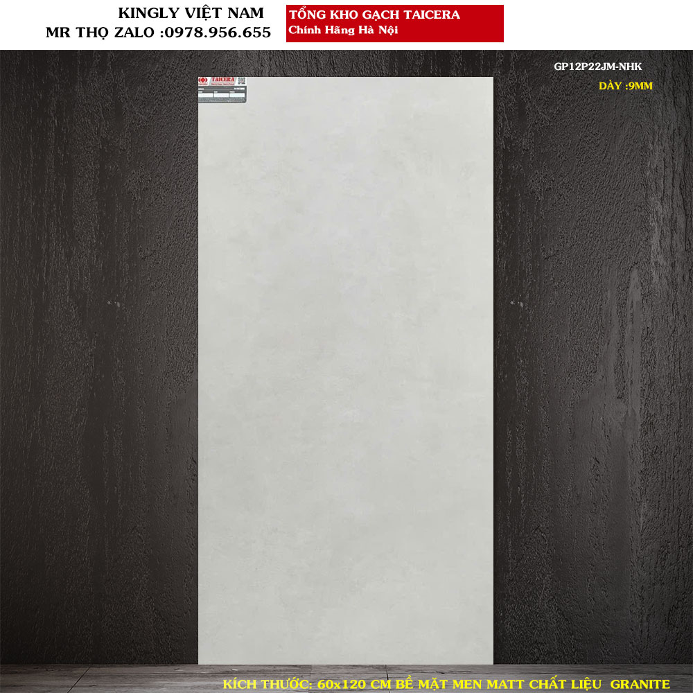 Gạch lát nền Granite 60x120 Taicera GP12P22JM Loại 1